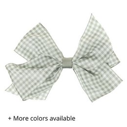 Kratka w kratkę Vichy Butterfly Big Bow