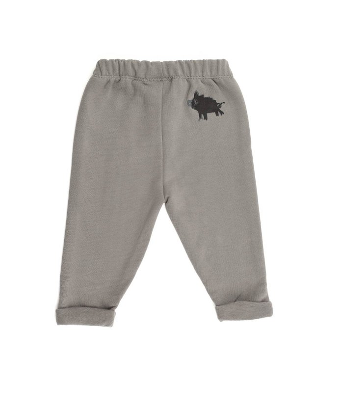 Pantaloni jogger Marli | Grigio legno