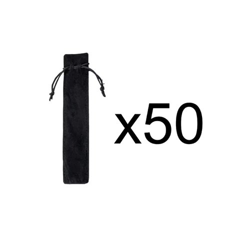 50 Samtpochons für Stift