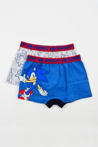 Lot von 30 Einheiten | 2er-Pack Sonic Kinder-Boxershorts | Offiziell lizenzierte Produkte | SUN CITY-Gruppe