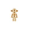 Ornament - Monkey Figurine 'The Legend'- Polyresin - Gold - 20,5x13,5x35cm