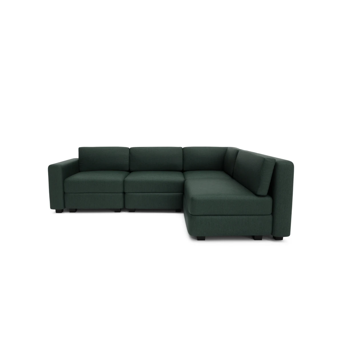 4-Seater Corner Modular Sofa GRACIA - Green