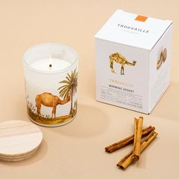 Save the Planet Scented Soy Wax Candle | Warming Desert