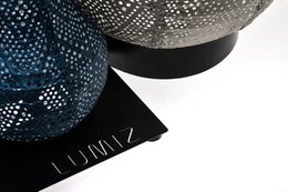 Lumiz metal plate - 20 cm - black
