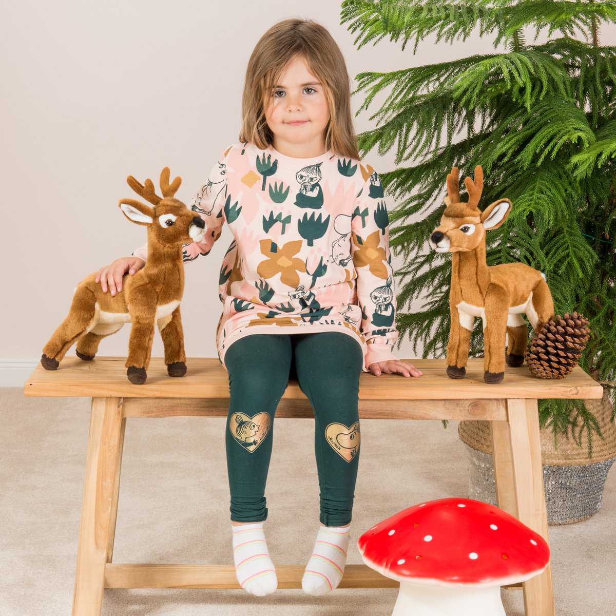 Roebuck 30 cm - plush toy - stuffed animal