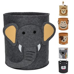 Cesto Portaoggetti Cameretta - Elefante
