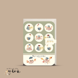 Sticker countdown card- La douce France