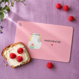 Morgenmad bord melamin kat "sød tand"