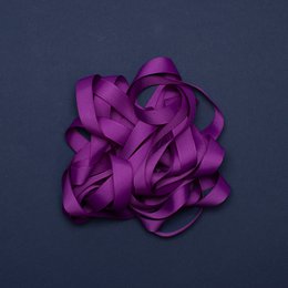 Gift ribbon purple, purple ribbon easy to tie, 16mm x 5m purple grosgrain ribbon for wrapping gifts