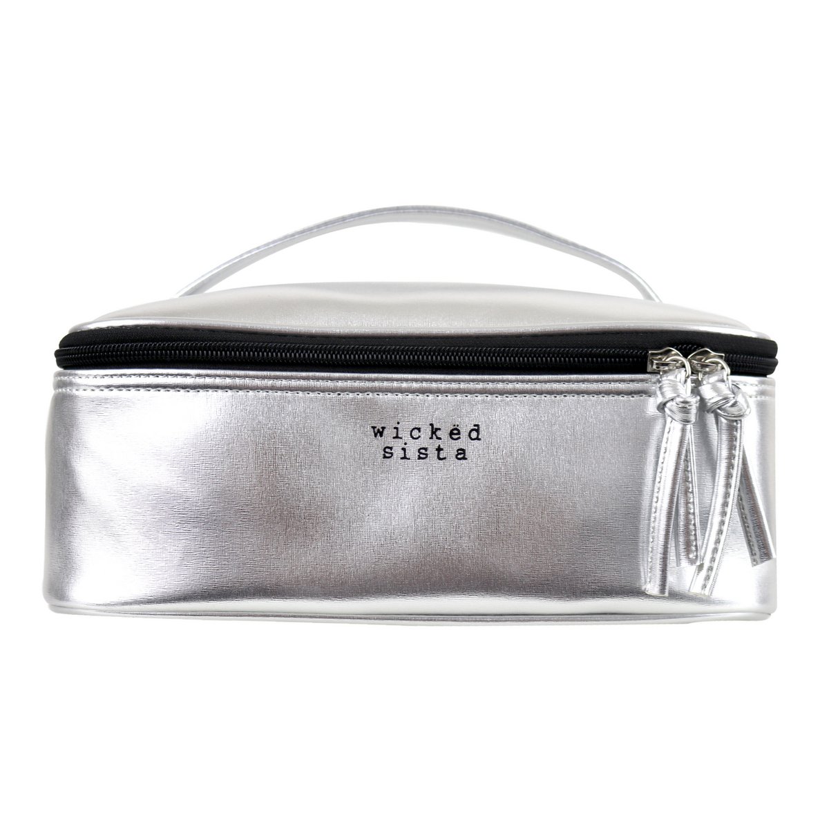 Kosmetiktasche Silver Medium Beauty Case