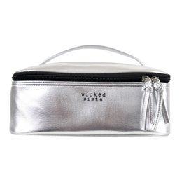 Kosmetiktasche Silver Medium Beauty Case