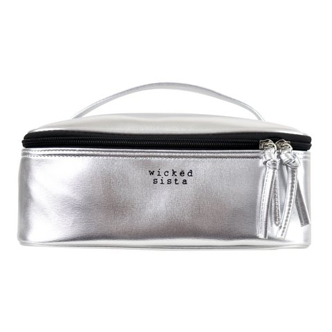 Kosmetiktasche Silver Medium Beauty Case