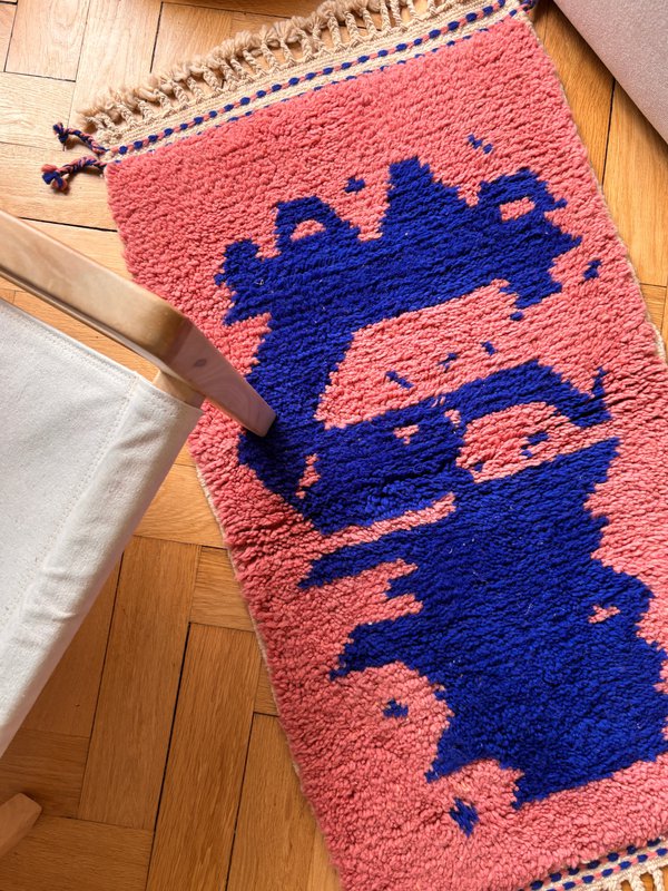 Berber carpet - Farah - 0.60 x 1.10m FAIR