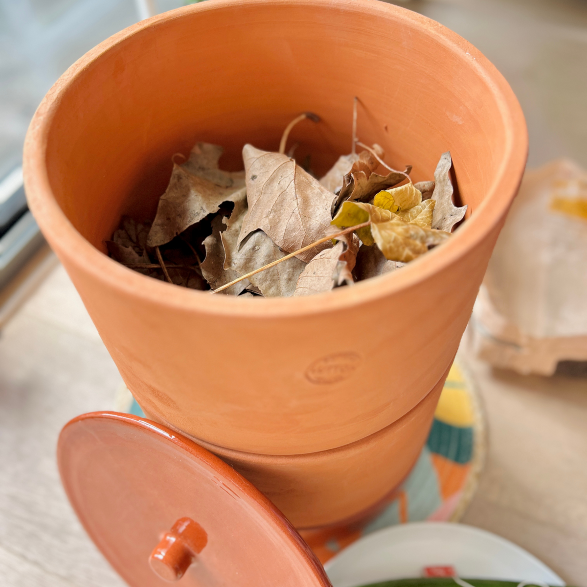 The kitchen worm composter
