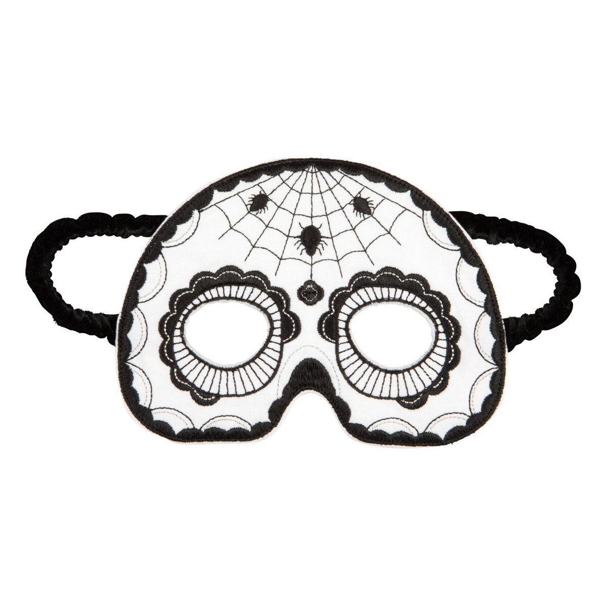 Skull mask "Black Halloween"