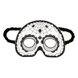 Skull mask "Black Halloween"