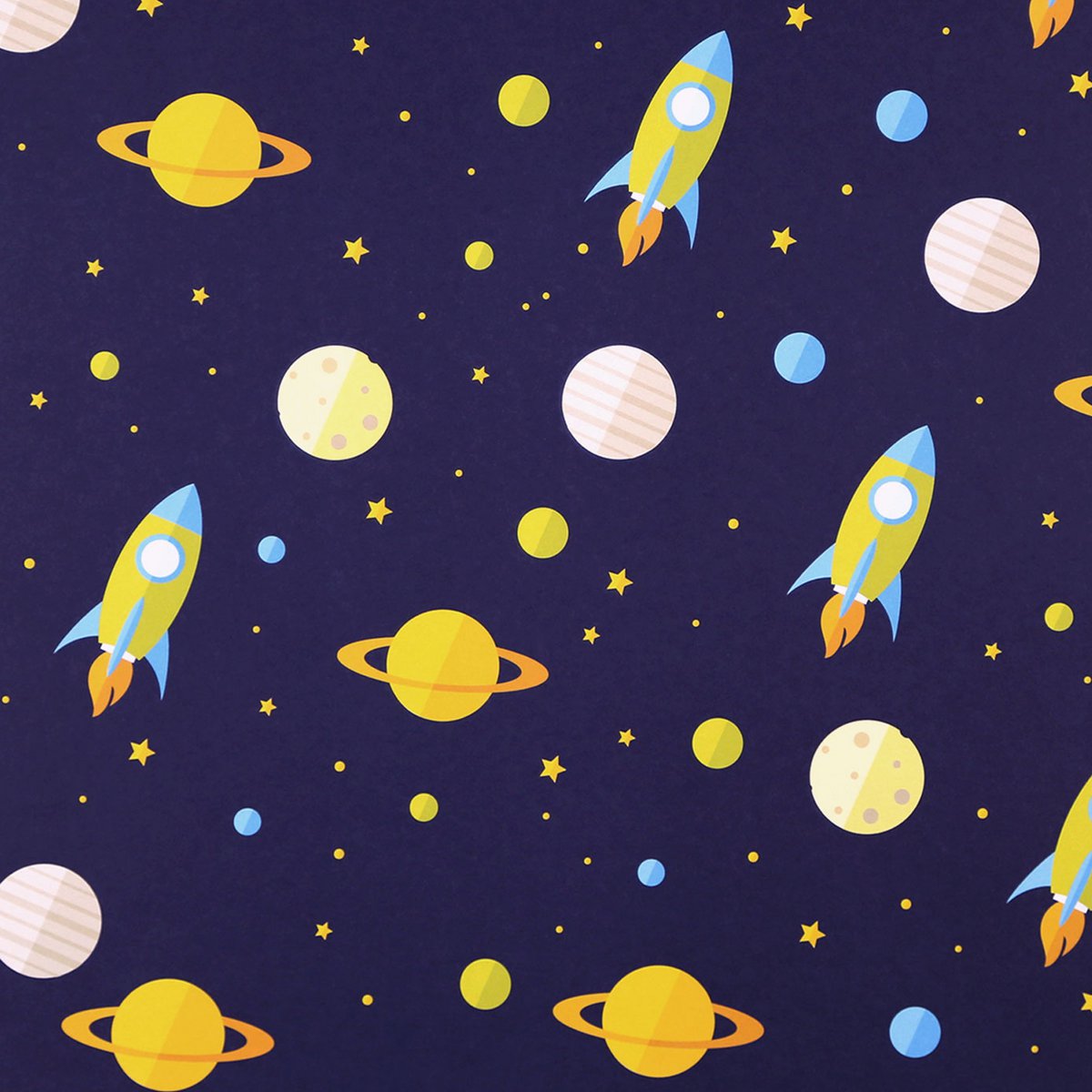 Geschenkpapier Rakete Justus