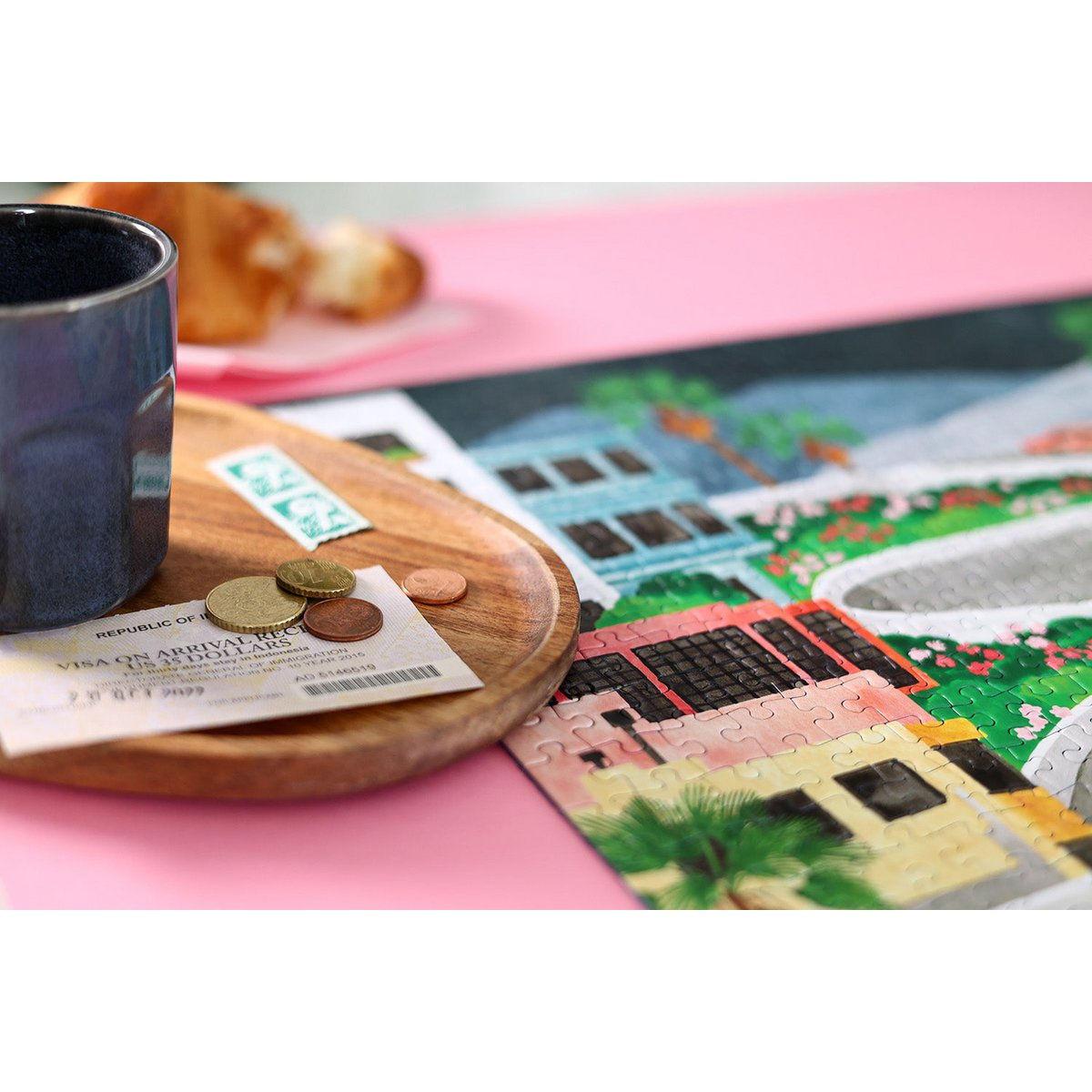 LOMBARD STREET - Jigsaw Puzzle 1000 brikker