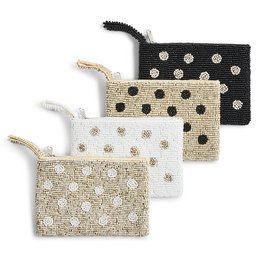 Perlentasche S – Sand-Kollektion