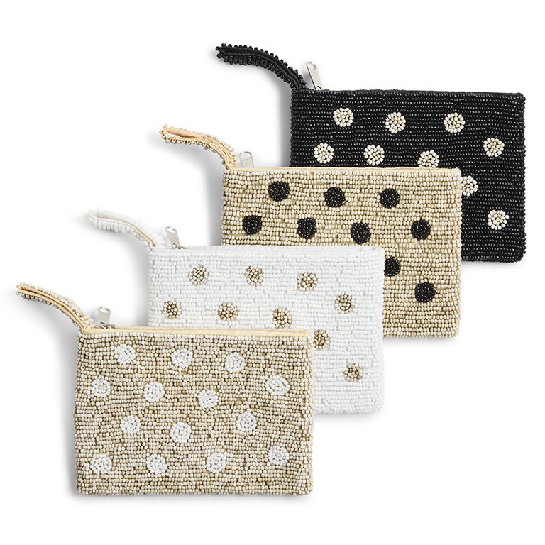 Perlentasche S – Sand-Kollektion