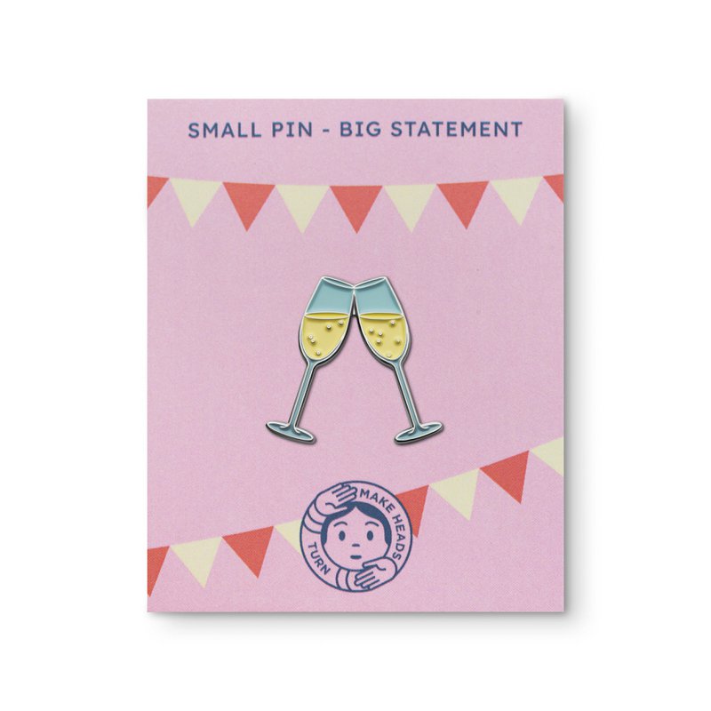 Enamel Pin "Chin Chin"