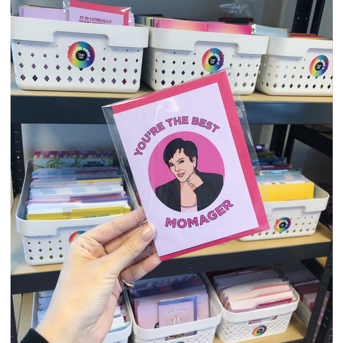 You're The Best Momager Card