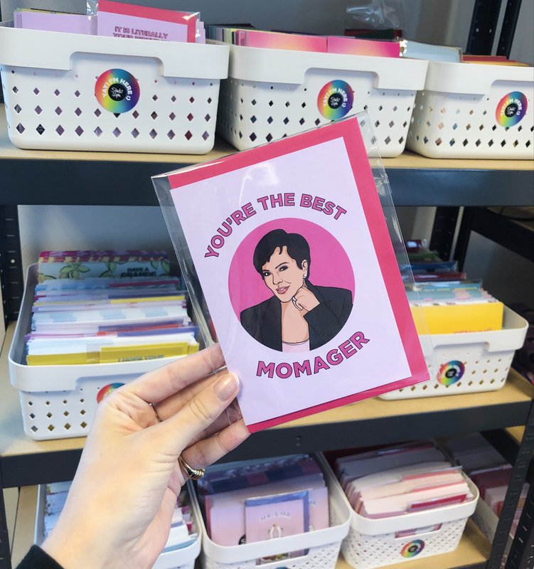 You're The Best Momager Card