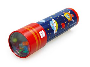 Scratch Classics: KALEIDOSCOPE / SPACE 5x5x18cm, in Metall, im Display, 3+