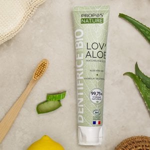 BIO-ZAHNPASTA MIT ALOE VERA LOV'ALOE - SANS FLUOR -75ML