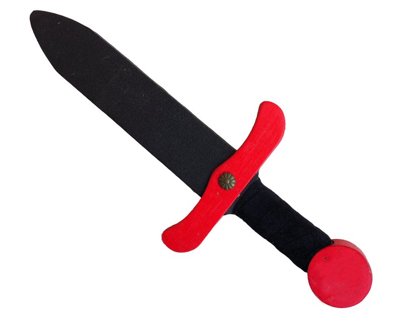 DAGGER SOFTIK RED + DRAGON POUCH - ST706F