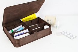 Holzkiste für Medizin