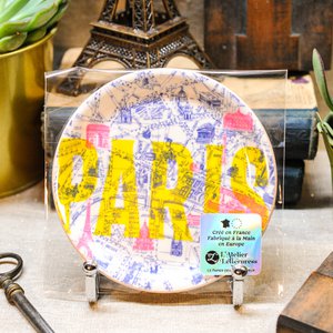 Small Paris Plan Cup Tray