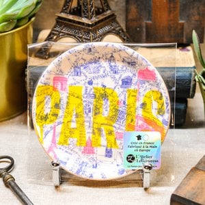Small Paris Plan Cup Tray