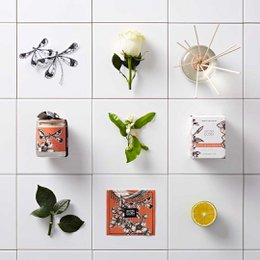 Scented candle | Citrus and floral fragrance of orange blossom fields | Siesta en los Naranjos | 220gr