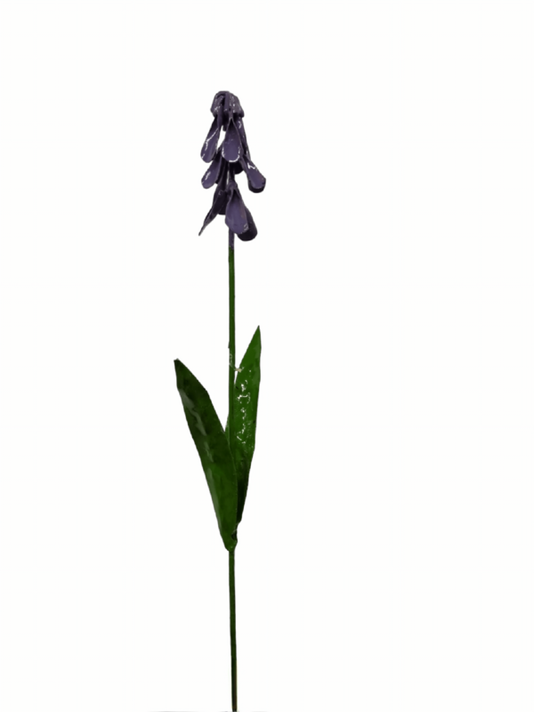 FLEUR DE JACINTHE DE RAISIN VIOLET MÉTAL