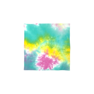 Rosa und gelbe Tie-and-Dye-Servietten – Grapefruit – 2er-Set