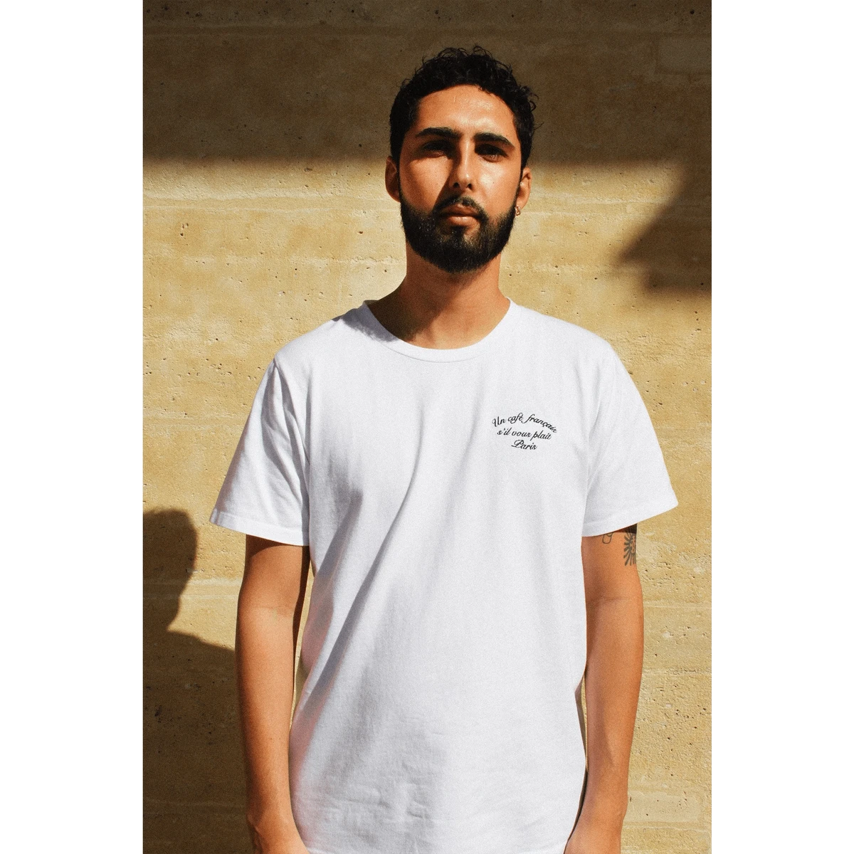 Cotton embroidered t-shirt