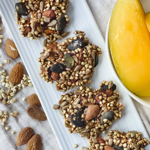 BIO Raw Cookie Mango Almond Sprouted Buckwheat