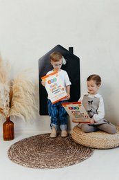 Tablica magnetyczna dla dzieci - Domek