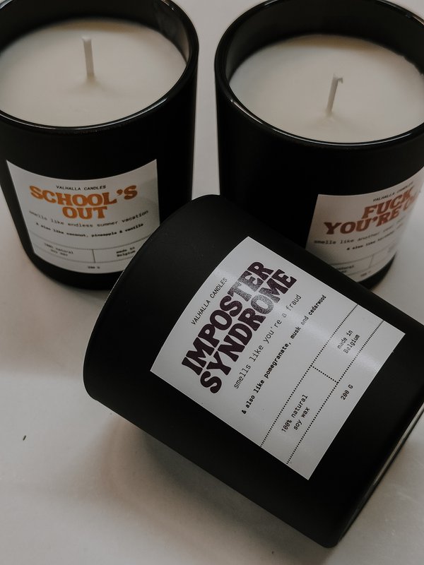 Duftlys 'Imposter Syndrome' - Duftlys Pomegranate Noir Scent