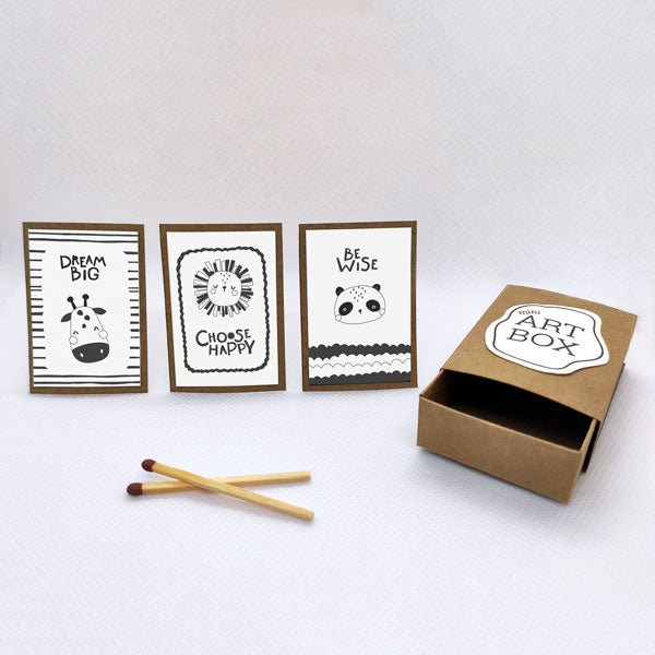 DIY Mini Art - Dream Big (4 Stück)