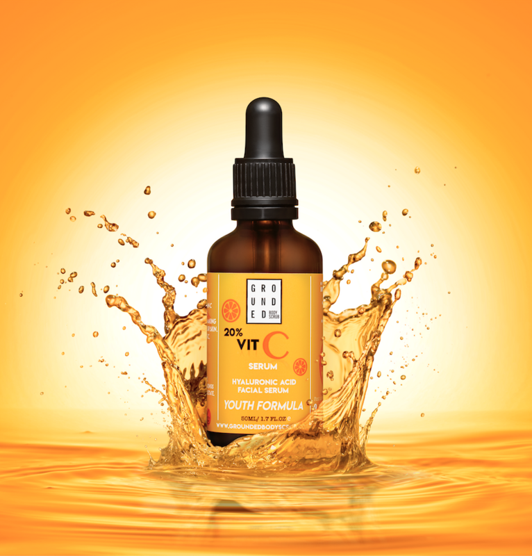 Siero antietà con 20% di vitamina C e acido ialuronico (50 ml)