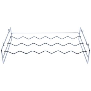 BOTELLERO CROMADO APILABLE 54X33X11CM, PARA 6 BOTELLAS ST81340