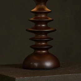 Bodhi Donkerbruine Houten Lamp