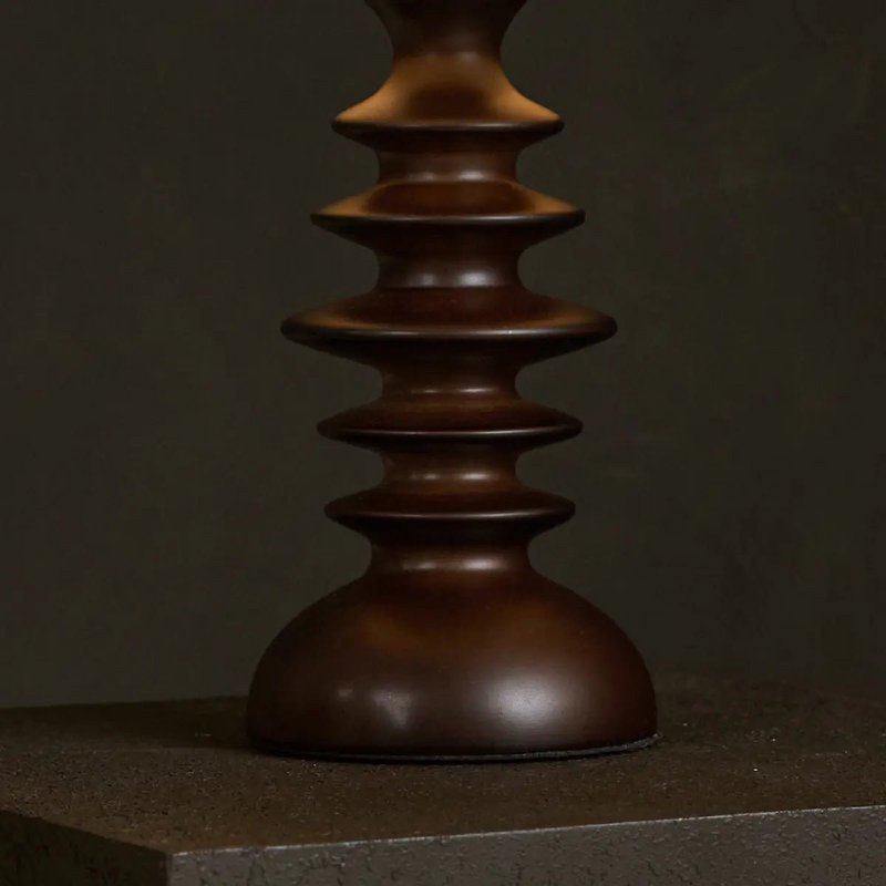 Bodhi Donkerbruine Houten Lamp