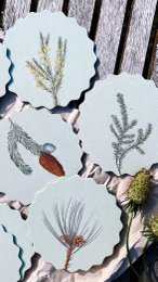 Untersetzer/Coaster 10 Motive Winter - 12 Sets