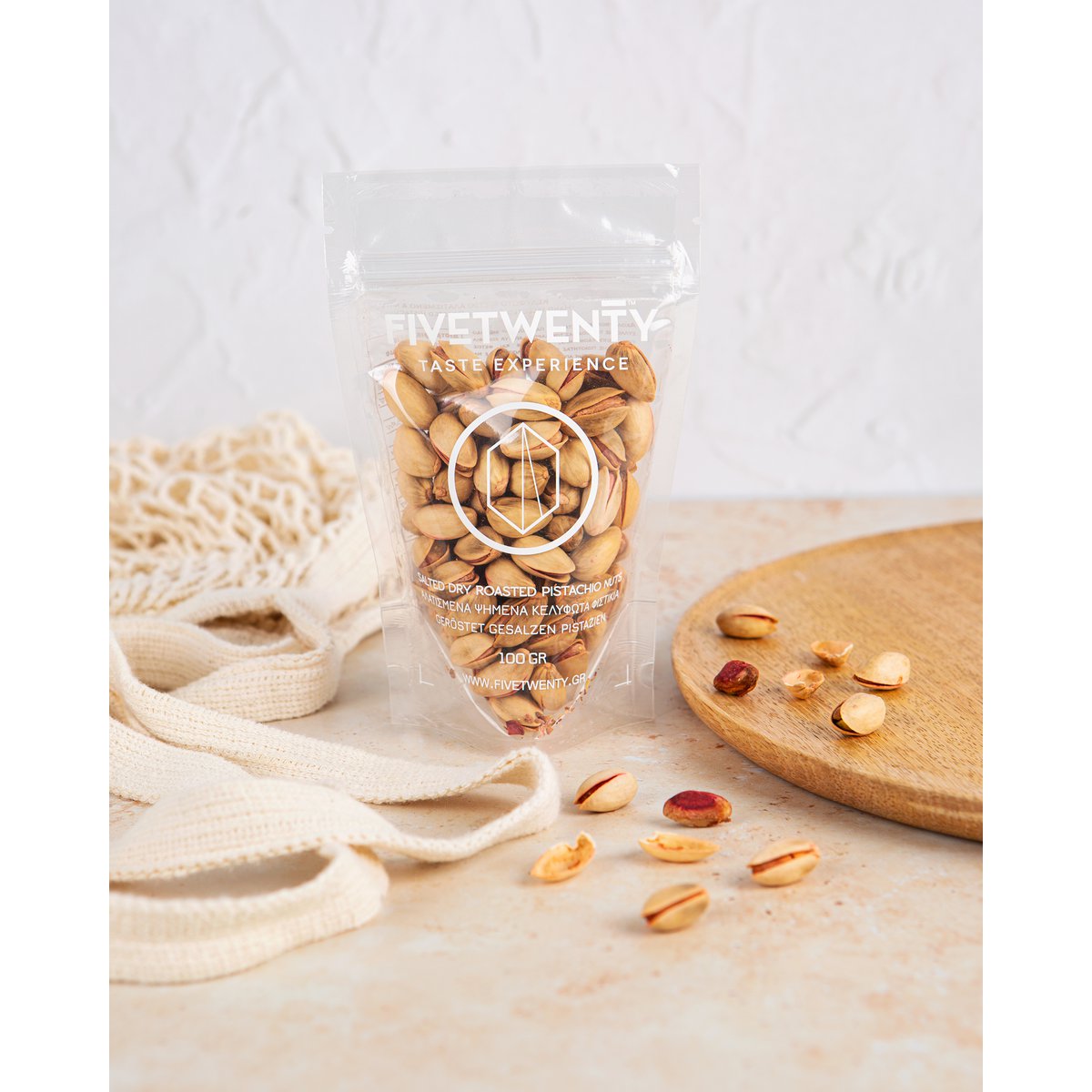Pistazien (ungesalzen/gesalzen, Zip-Beutel) 100 g