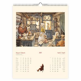 0015 Anton Pieck kalender groot Fotograaf 2027