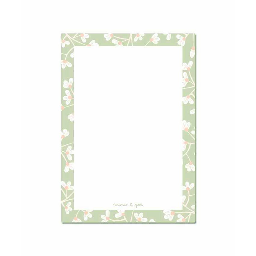 Bloquer "Flowers Lime"