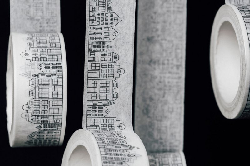city ​​washi tape